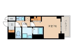 S-RESIDENCE名駅Northの物件間取画像